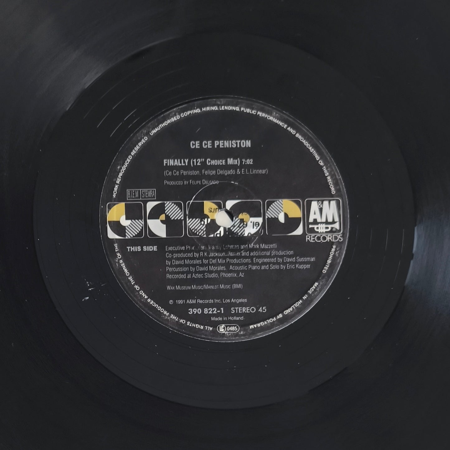CE CE PENISTON - Finally (12" Choice Mix)