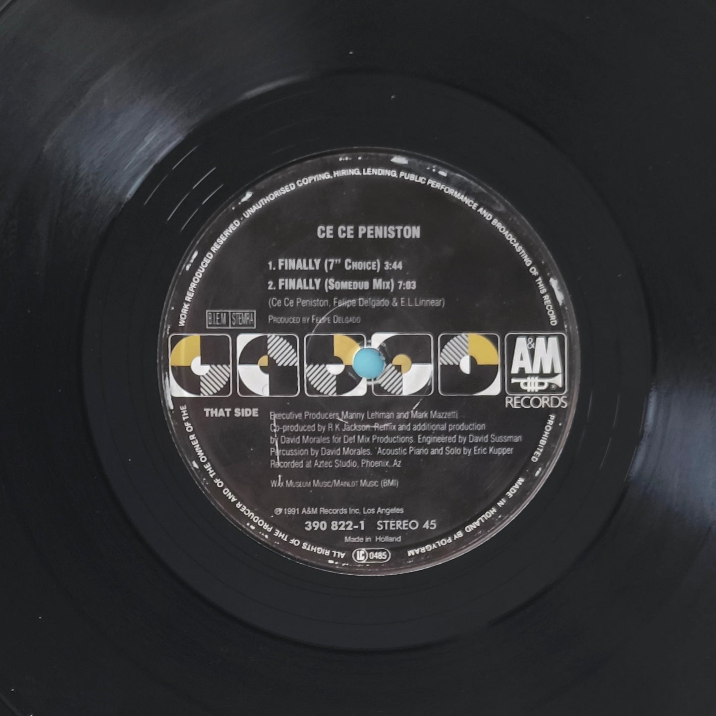 CE CE PENISTON - Finally (12" Choice Mix)