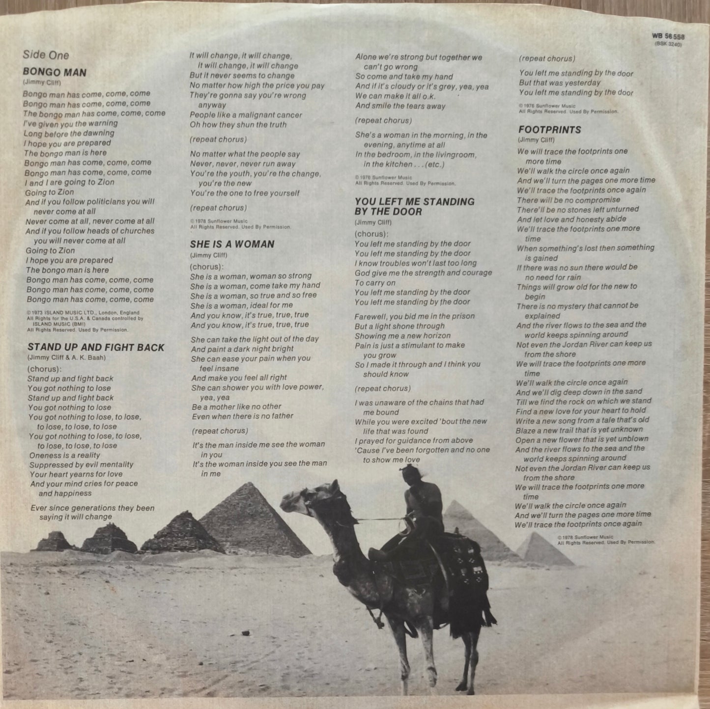 JIMMY CLIFF - Give Thankx