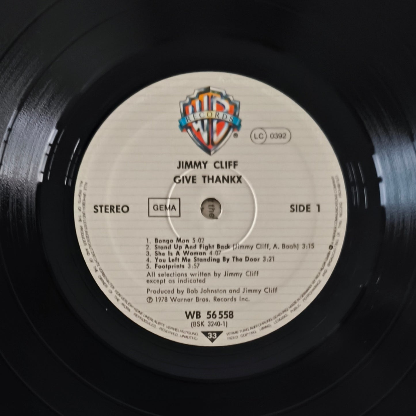 JIMMY CLIFF - Give Thankx