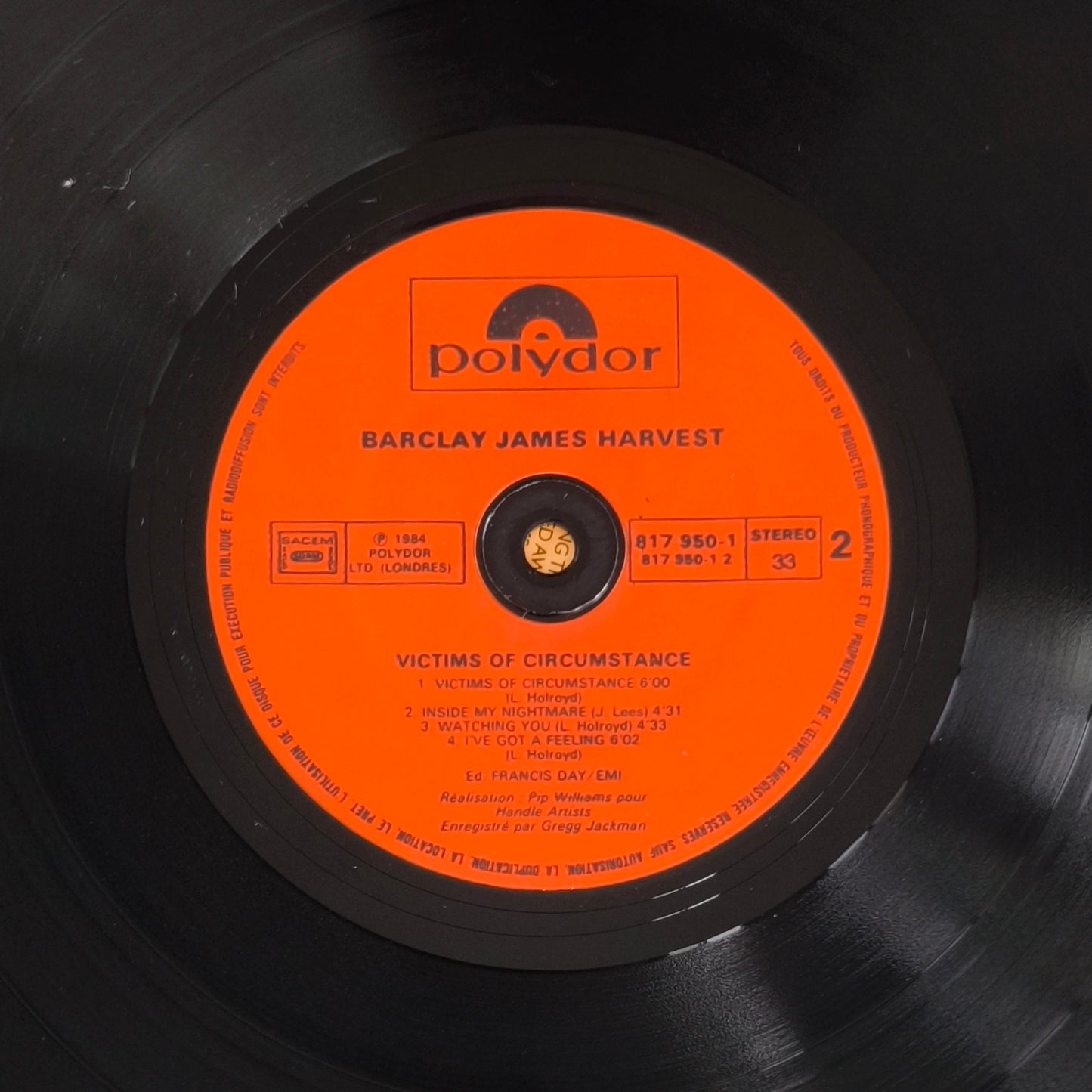 BARCLAY JAMES HARVEST - Victims of Circumstance