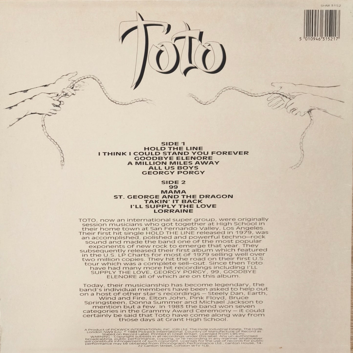 TOTO - Hold The Line