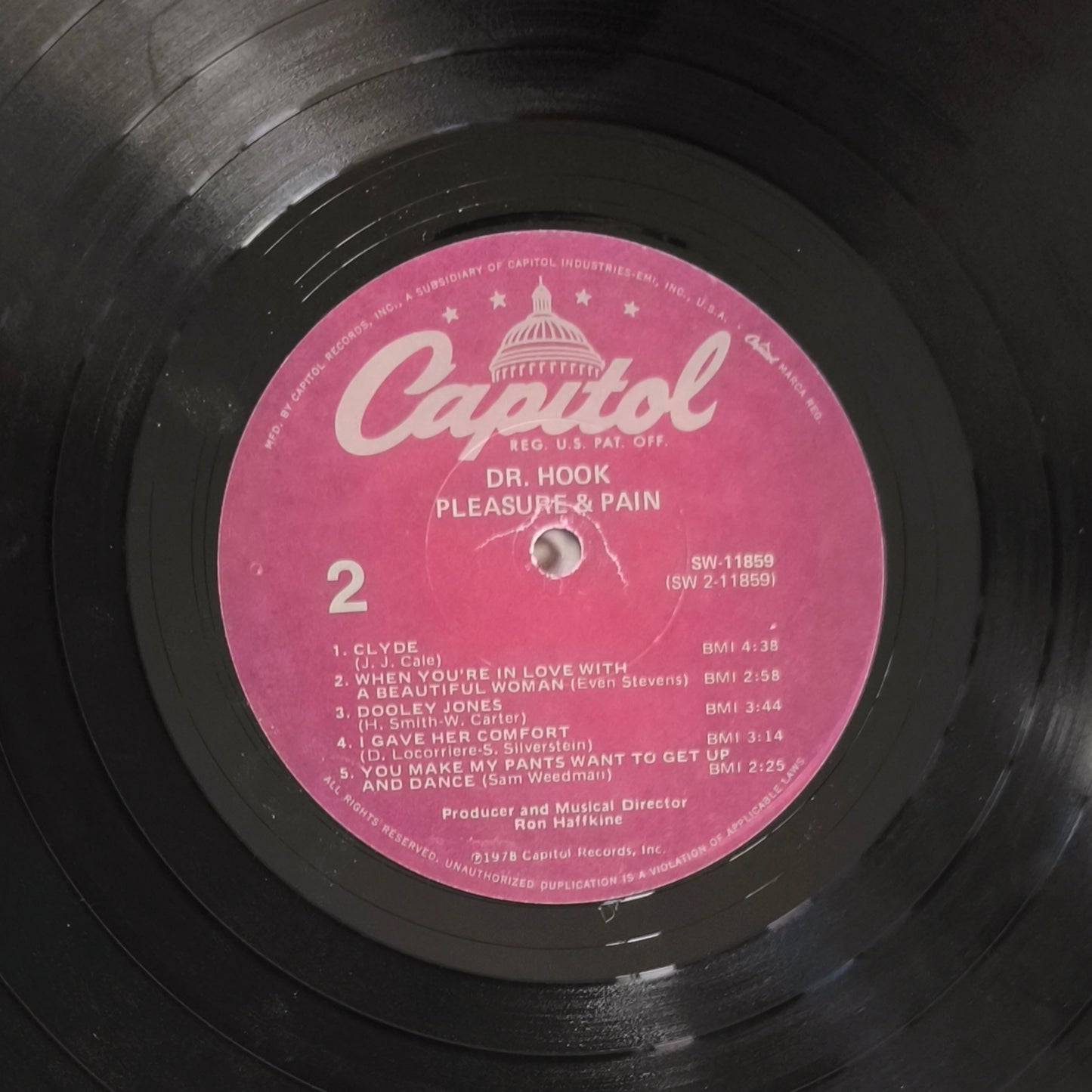 DR. HOOK - Pleasure & Pain