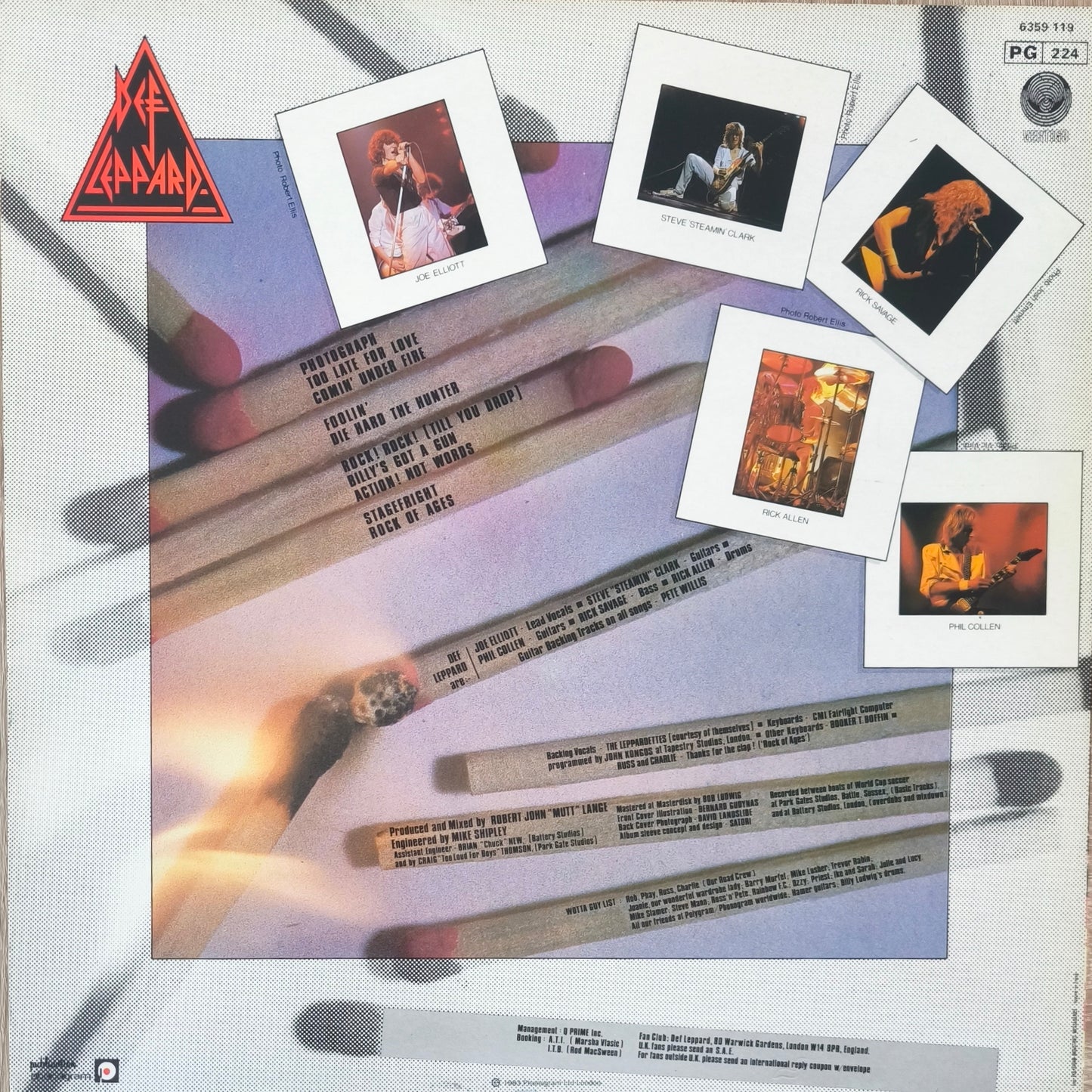 DEF LEPPARD - Pyromania