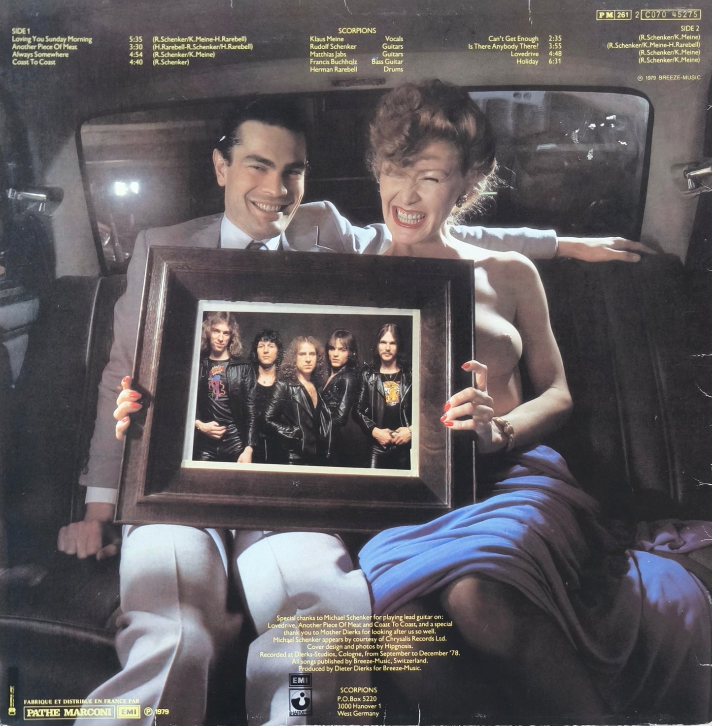 SCORPIONS - Lovedrive