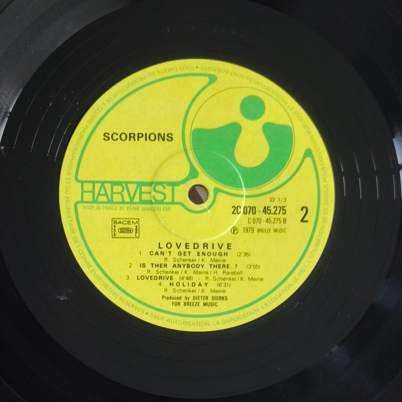 SCORPIONS - Lovedrive
