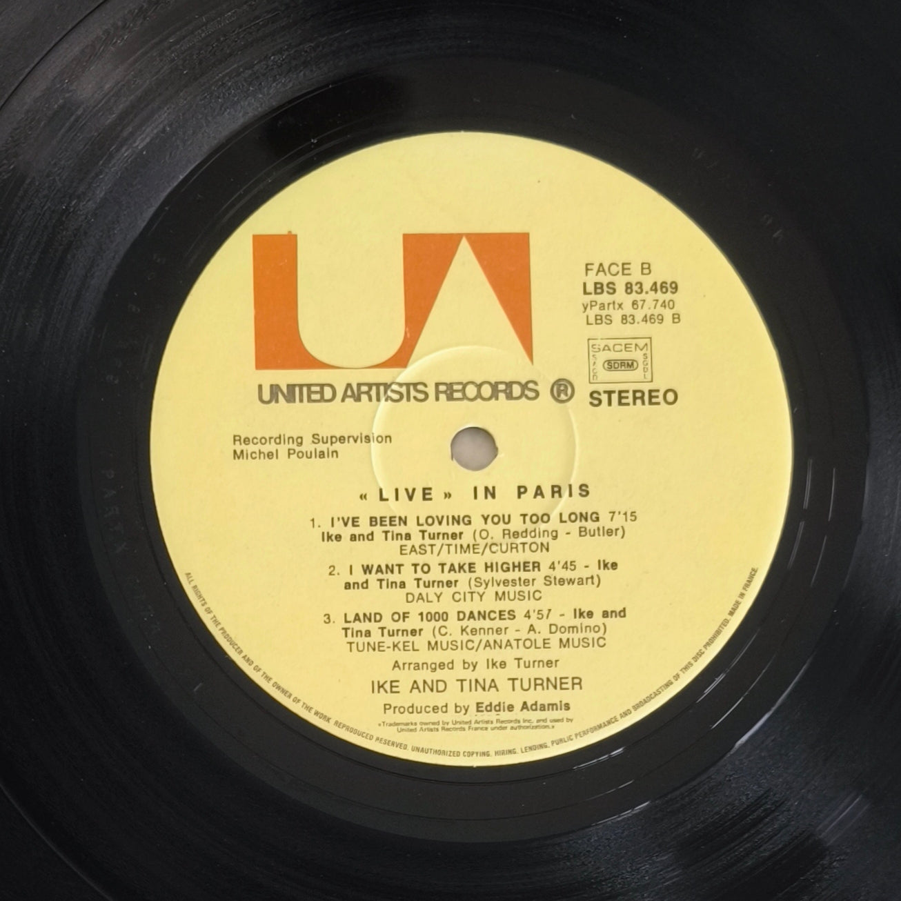 IKE & TINA TURNER - Live in Paris (Olympia 1971)