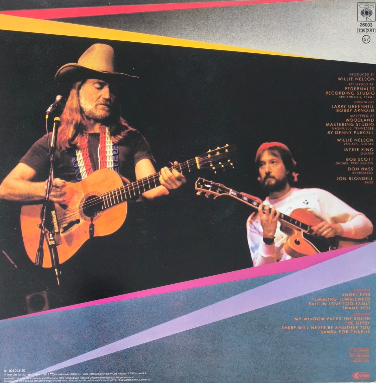 WILLIE NELSON - Angel Eyes