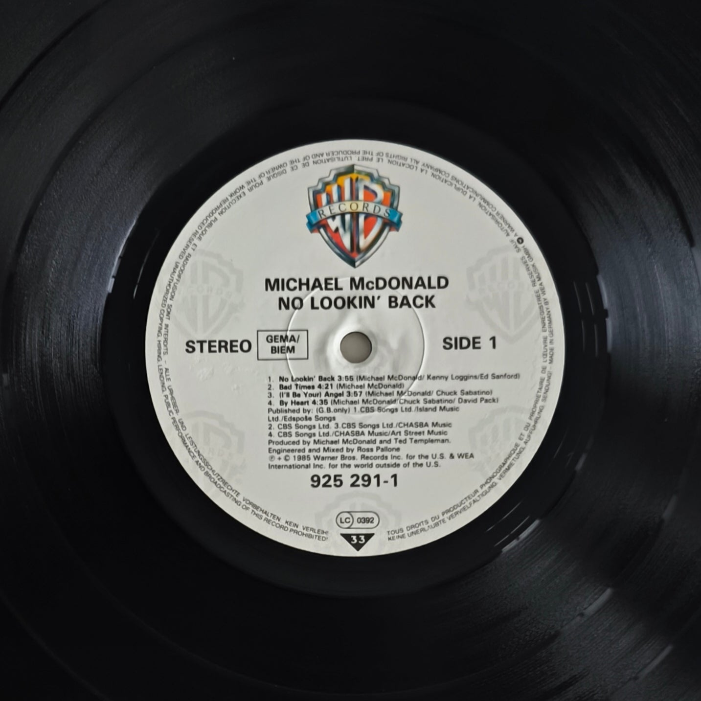 MICHAEL McDONALD - No Lookin' Back