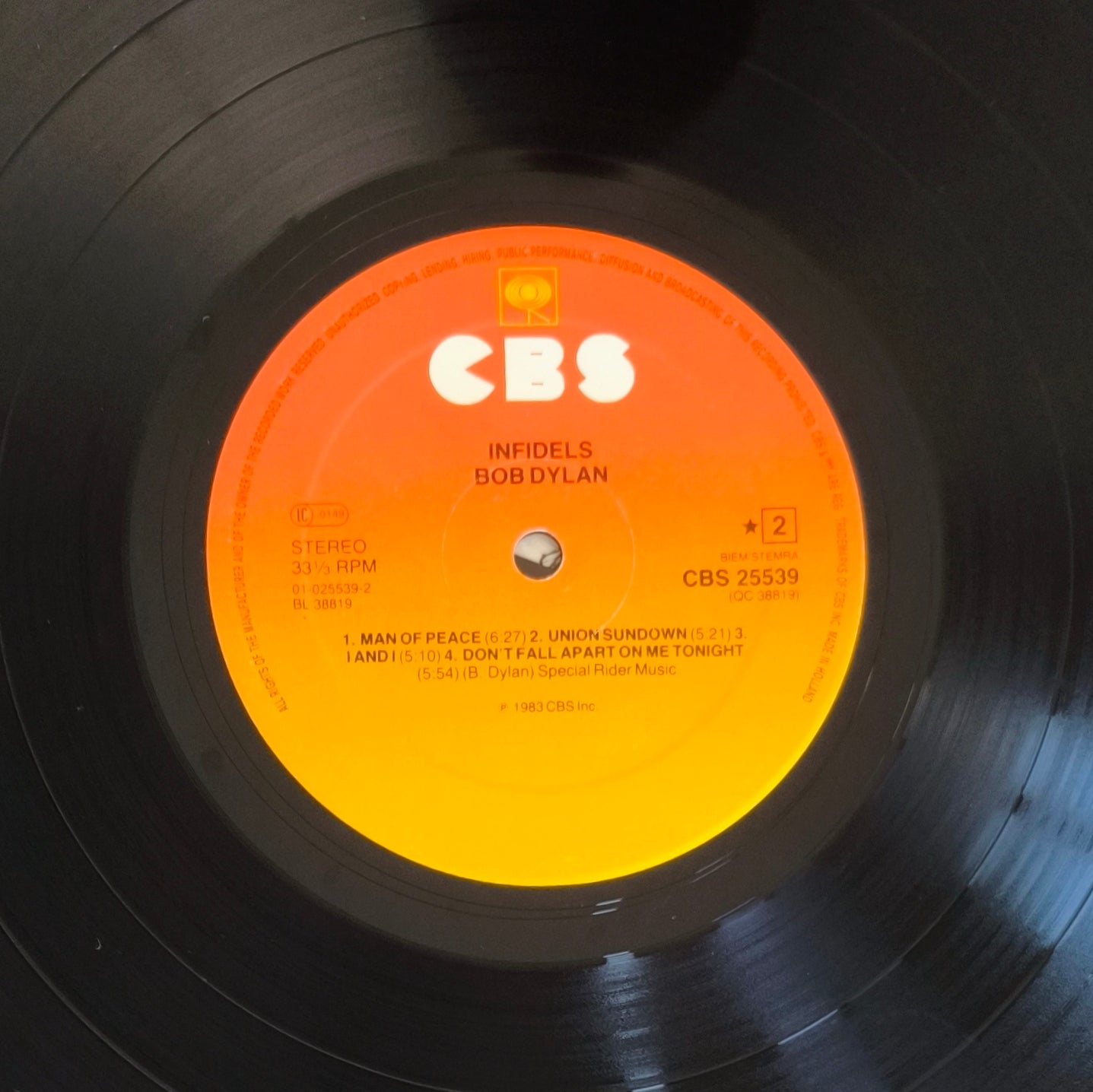 BOB DYLAN - Infidels