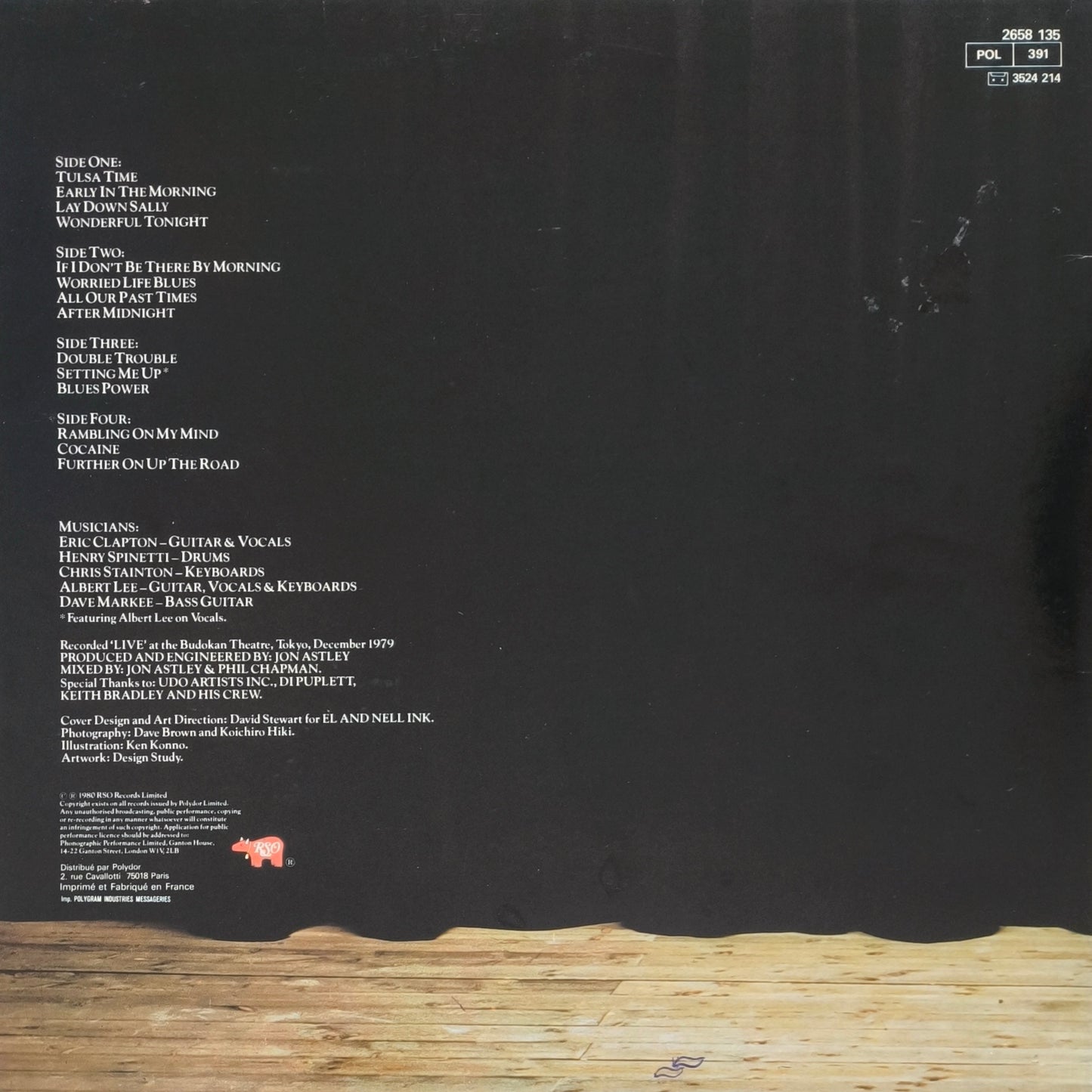 ERIC CLAPTON - Just One Night