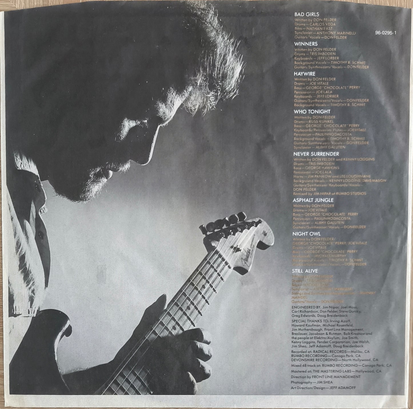DON FELDER - Airbone