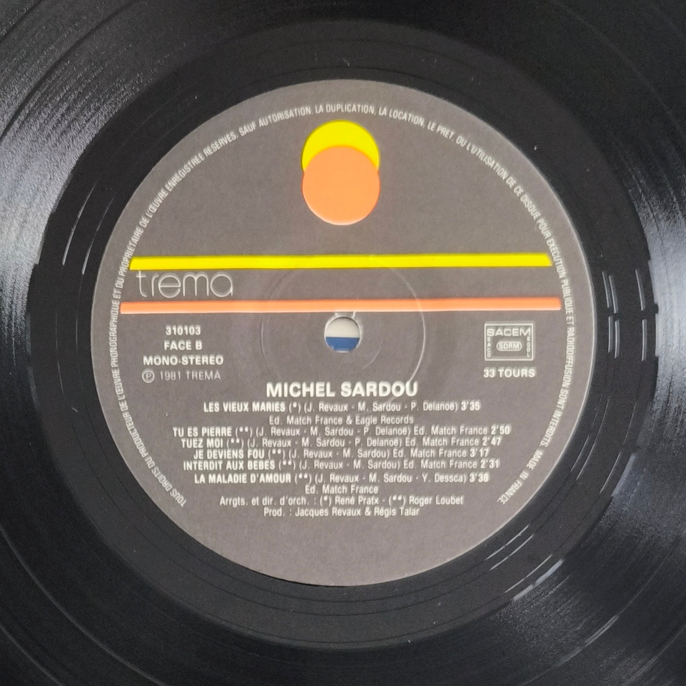 MICHEL SARDOU - Reedition Speciale 1973-1974