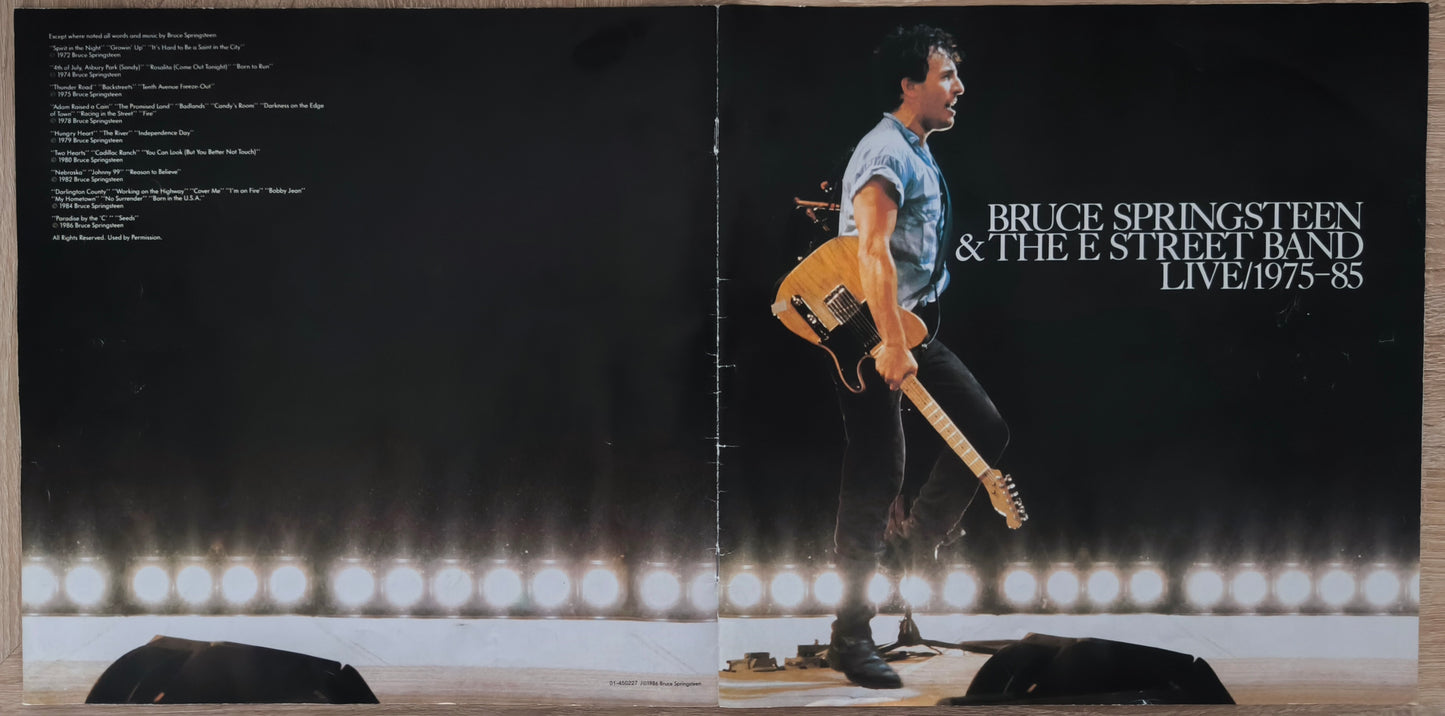 BRUCE SPRINGSTEEN & THE E STREET BAND - Live/1975-85 (coffret 5 vinyles)