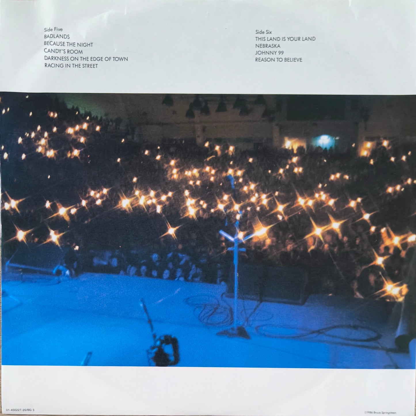 BRUCE SPRINGSTEEN & THE E STREET BAND - Live/1975-85 (coffret 5 vinyles)