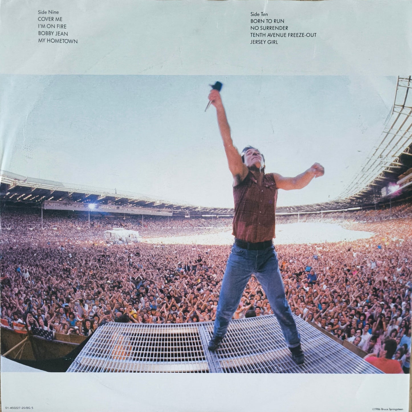 BRUCE SPRINGSTEEN & THE E STREET BAND - Live/1975-85 (coffret 5 vinyles)