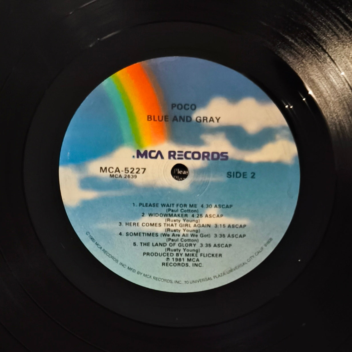 POCO - Blue And Gray (Pressage US)