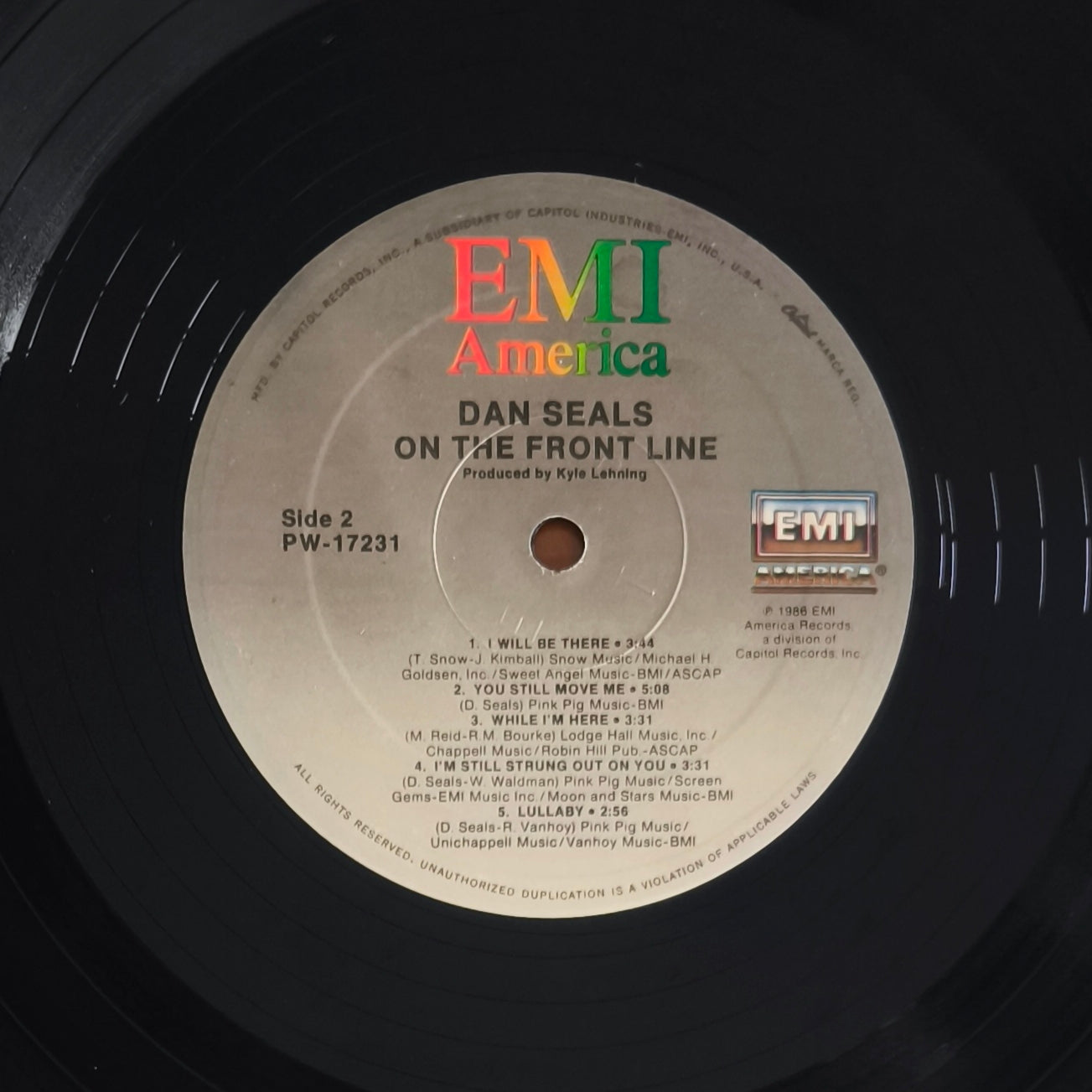 DAN SEALS - On The Frontline