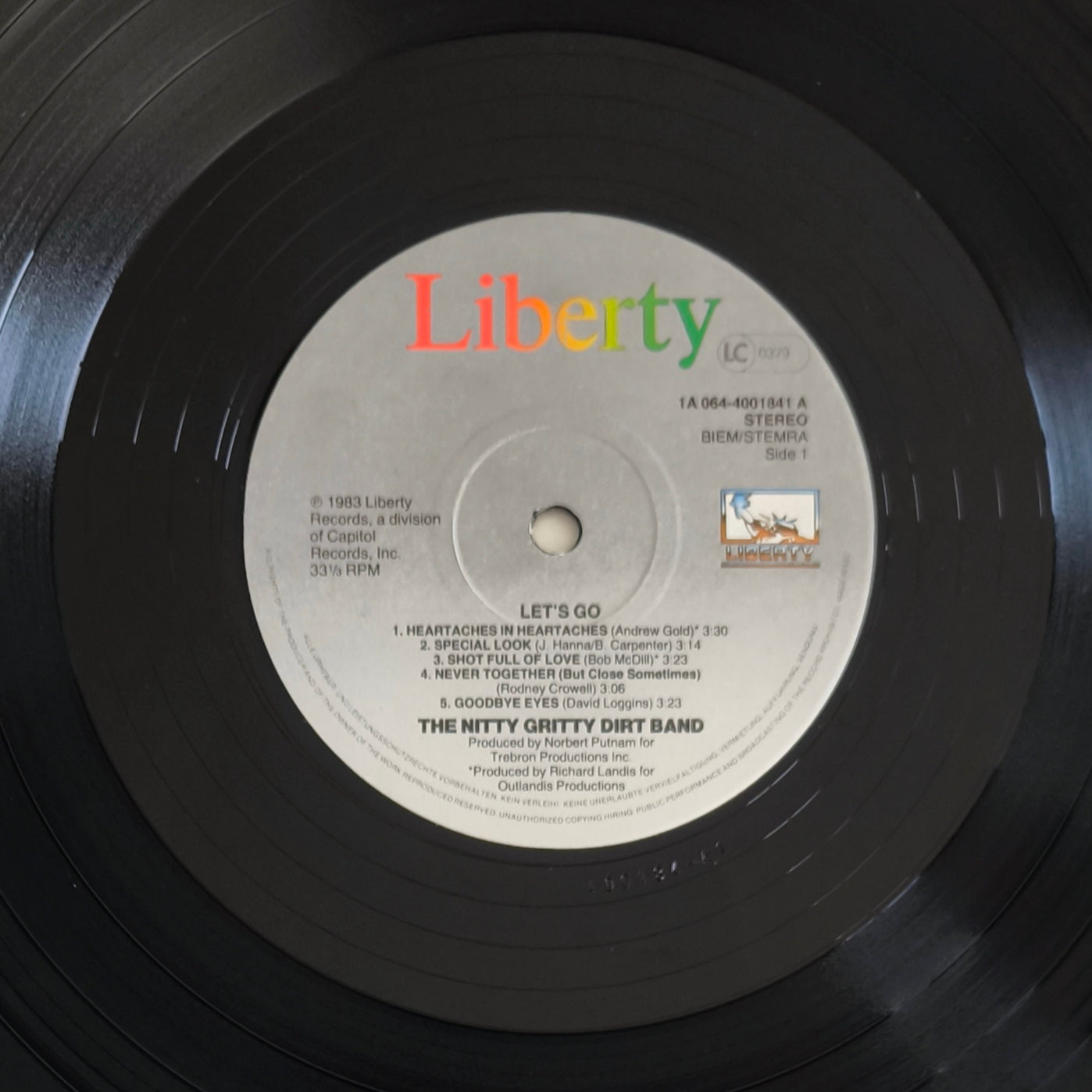 NITTY GRITTY BAND - Let's Go