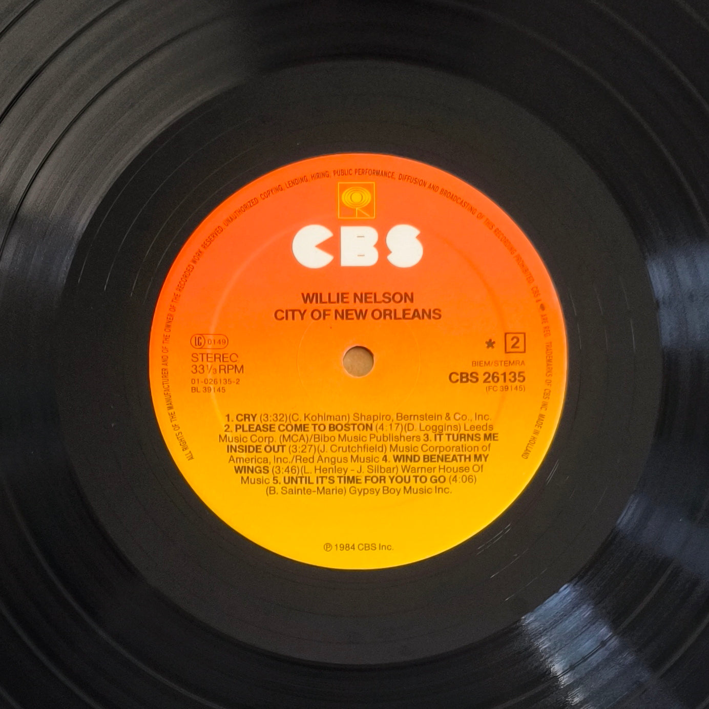 WILLIE NELSON - City Of New Orleans