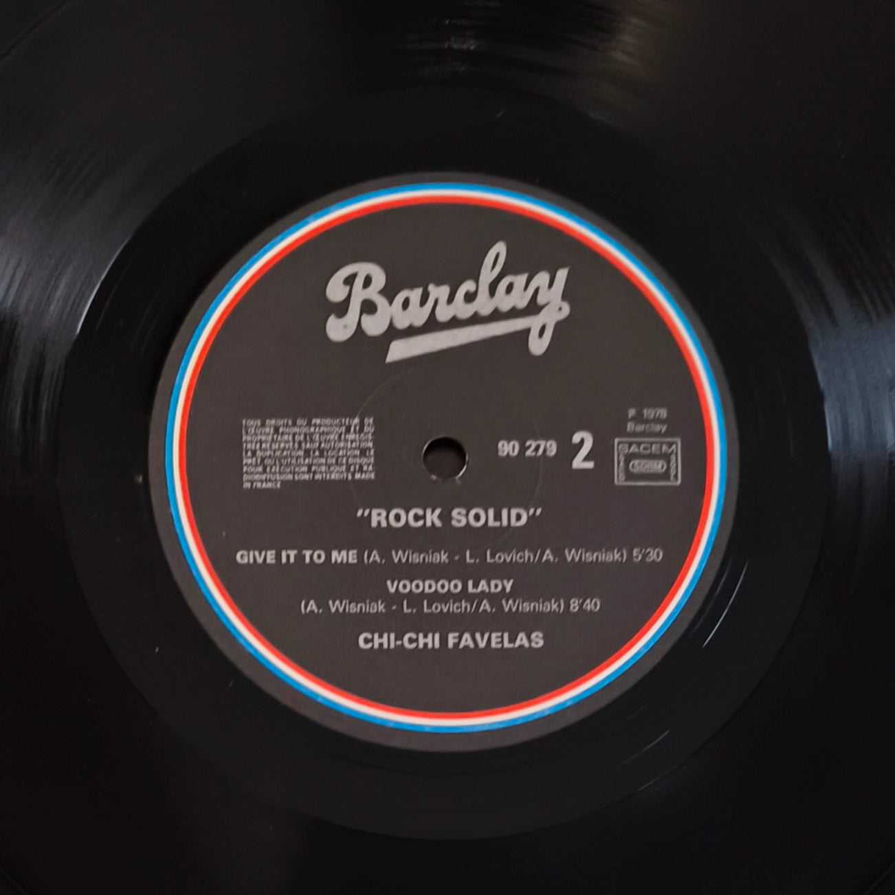 CHI-CHI FAVELAS AND THE BLACK AND WHITE BAND - Rock Solid
