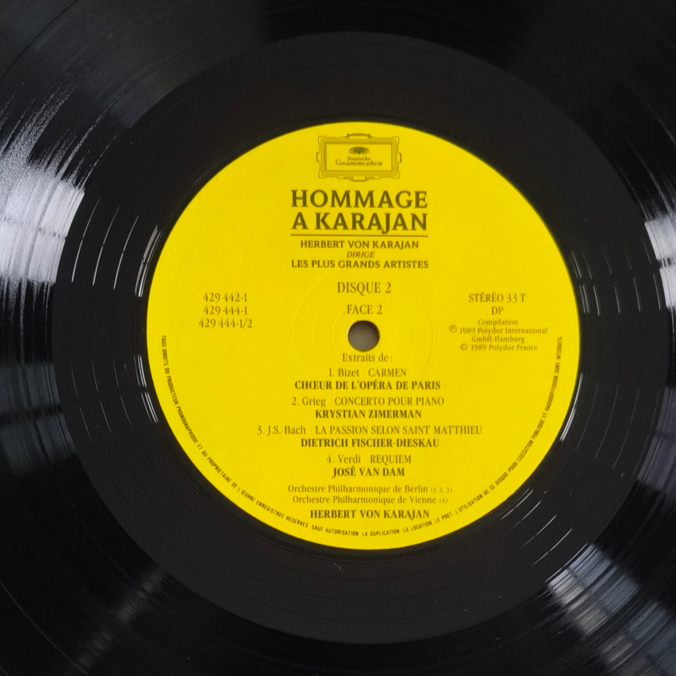 HERBERT VON KARAJAN - Hommage à Karajan - Herbert Von Karajan Dirige Les Plus Grands Artistes