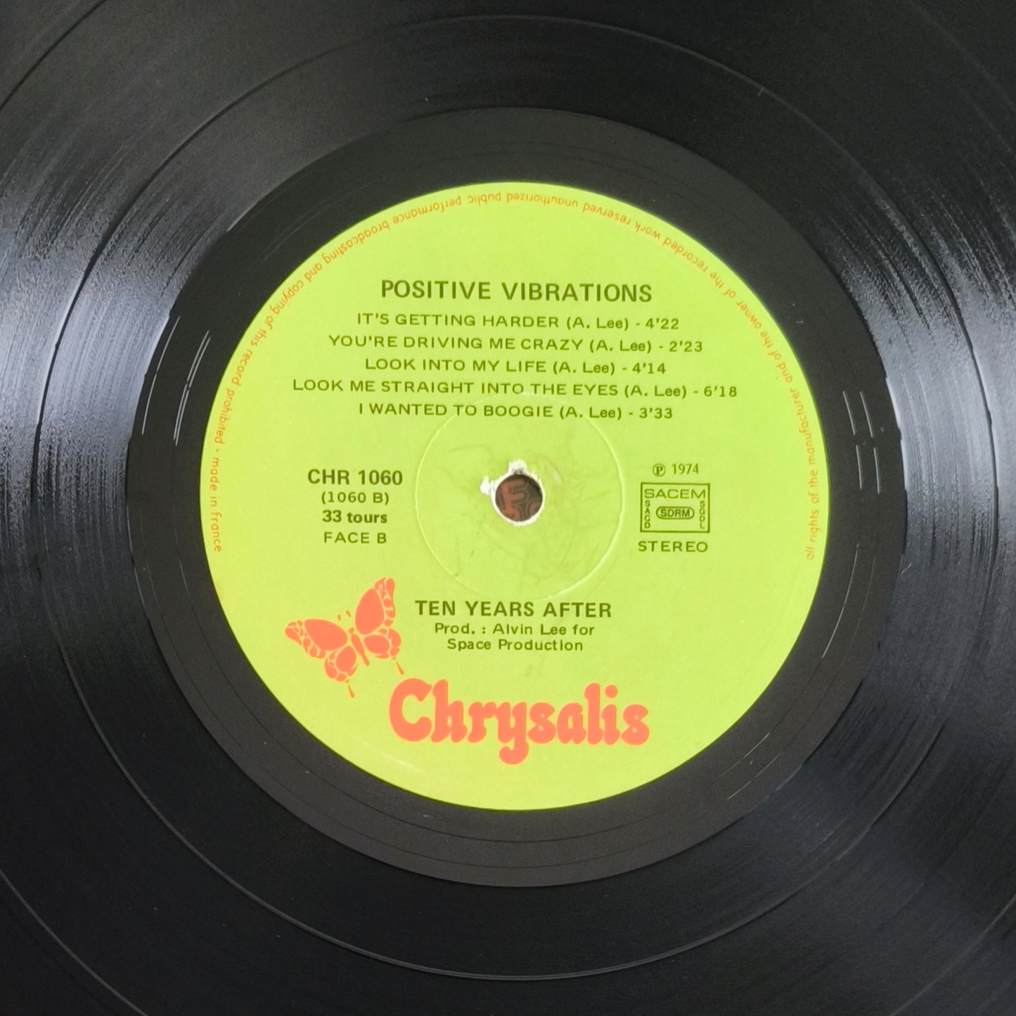 TEN YEARS AFTER - Positive Vibrations