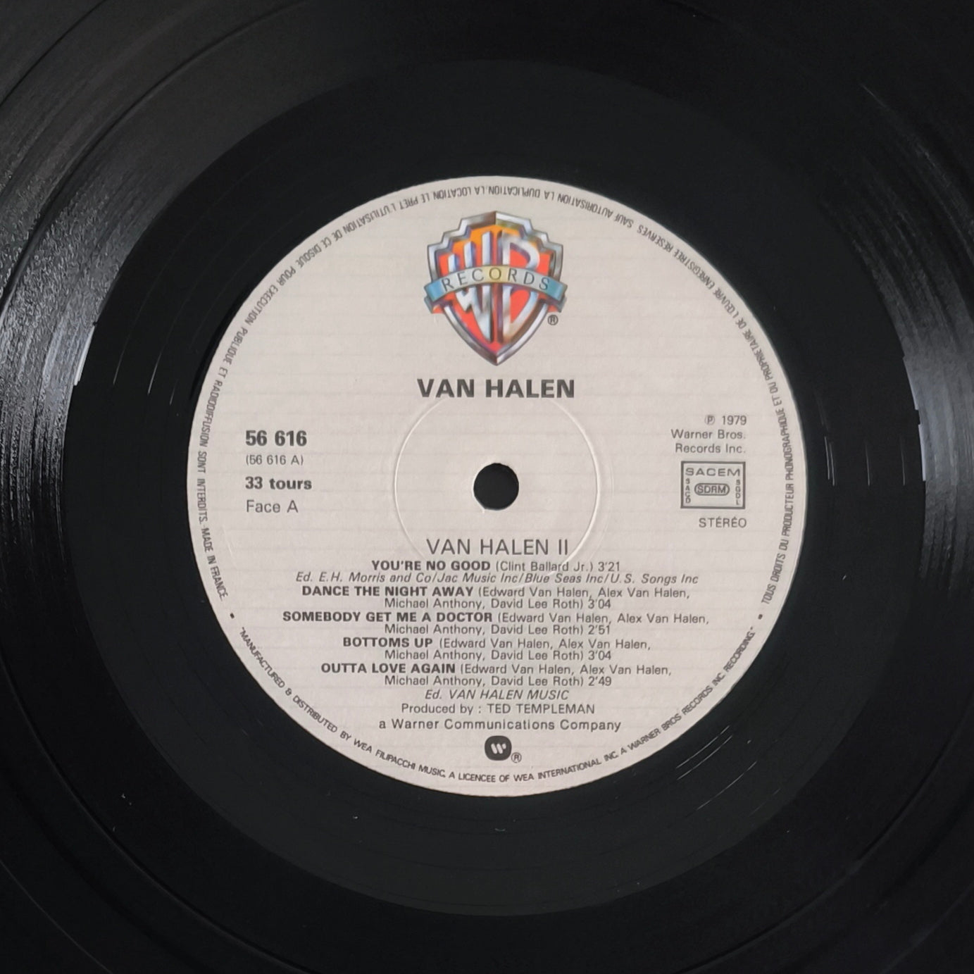 VAN HALEN - Van Halen II
