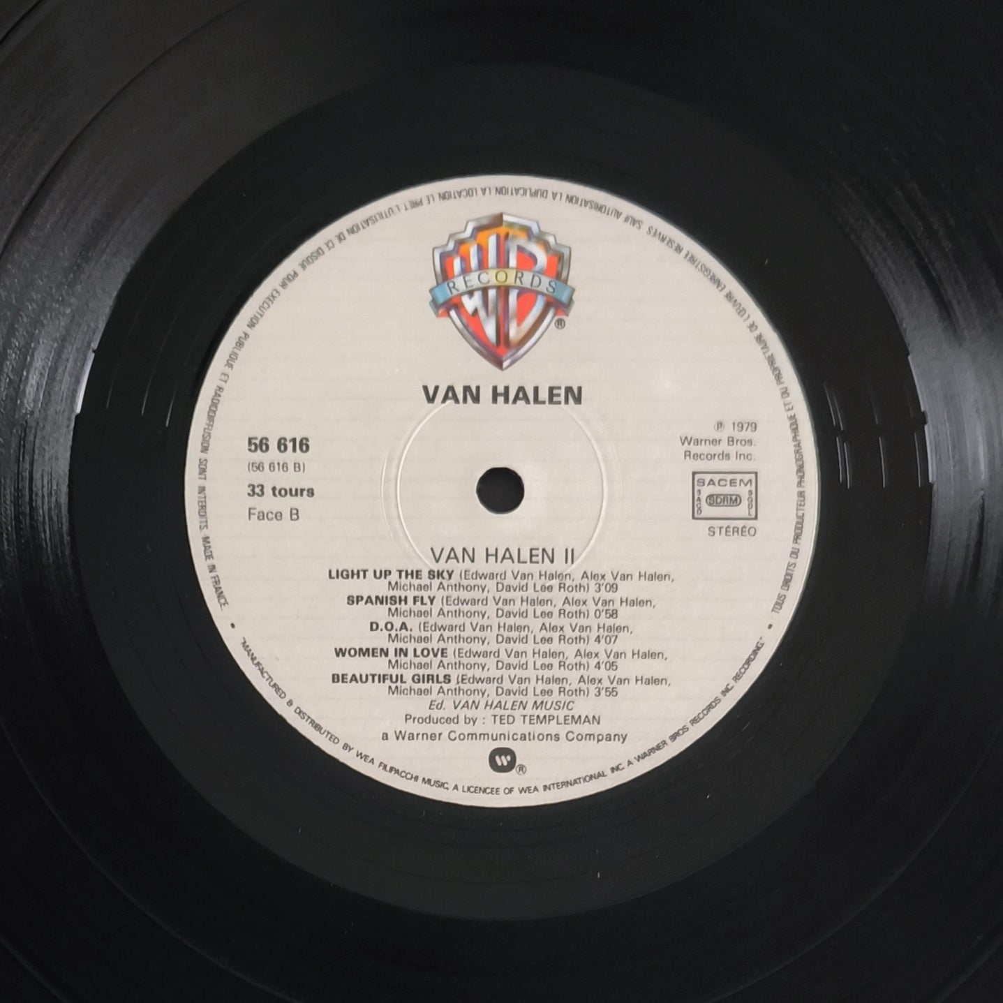 VAN HALEN - Van Halen II
