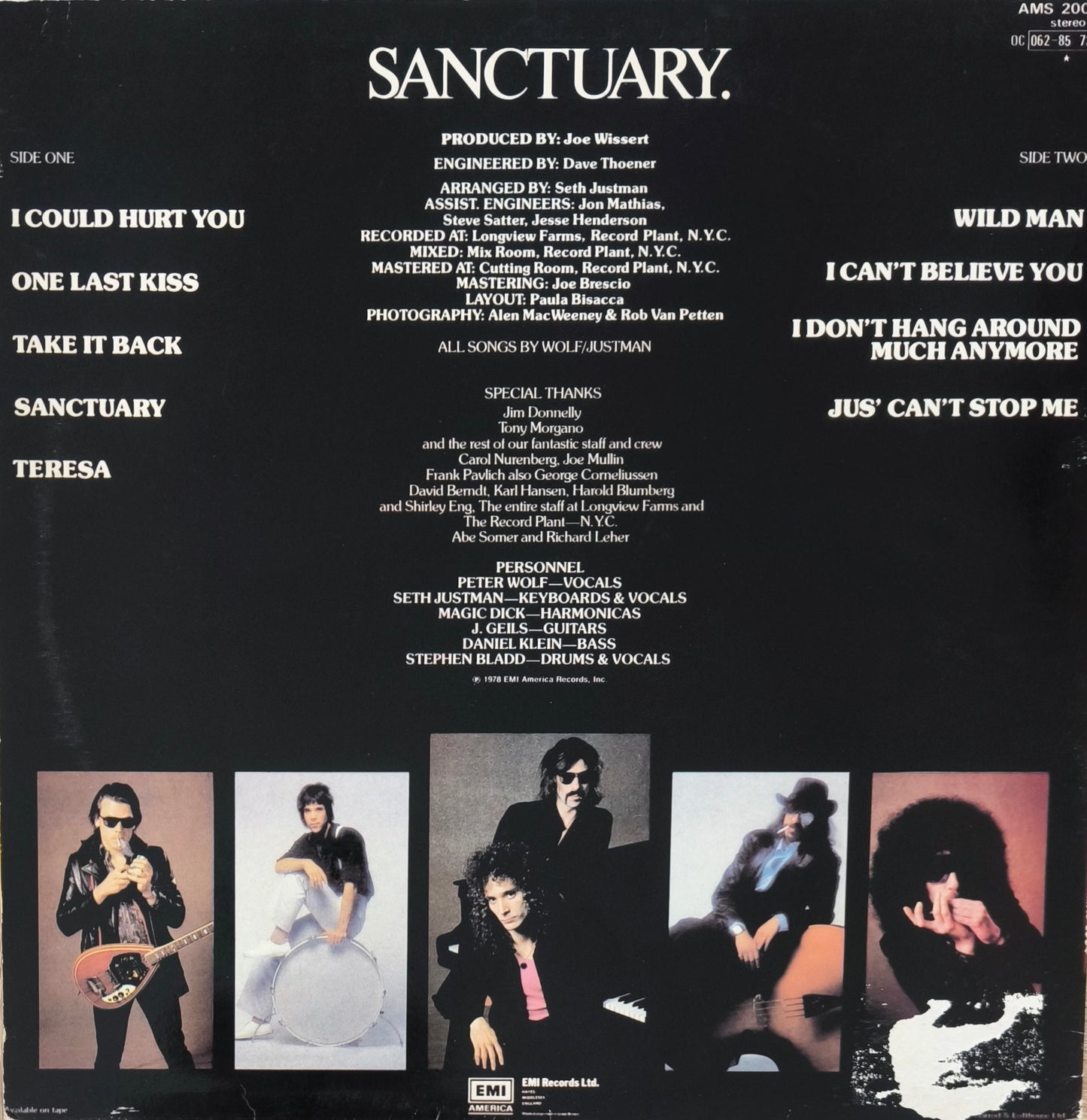 J. GEILS BAND - Sanctuary. (pressage UK)