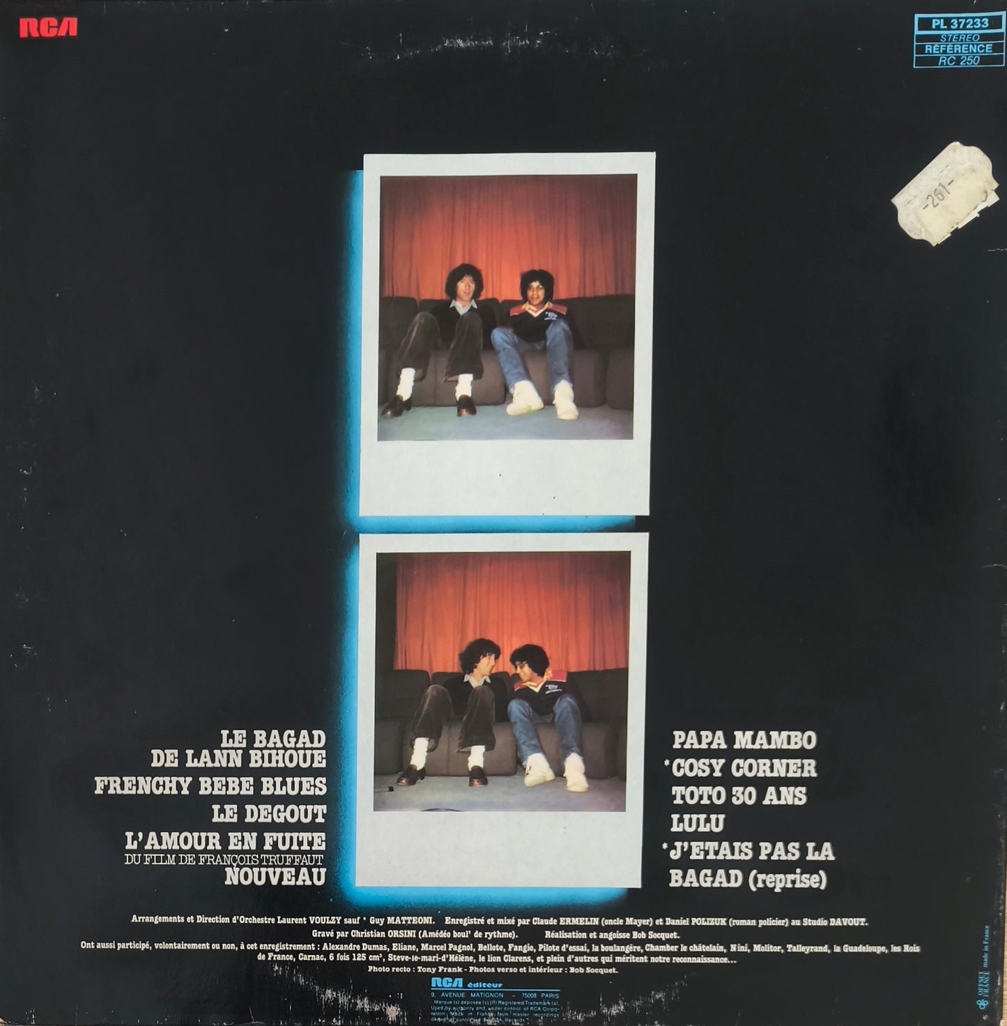 ALAIN SOUCHON - Toto 30 Ans, Rien Que Du Malheur…