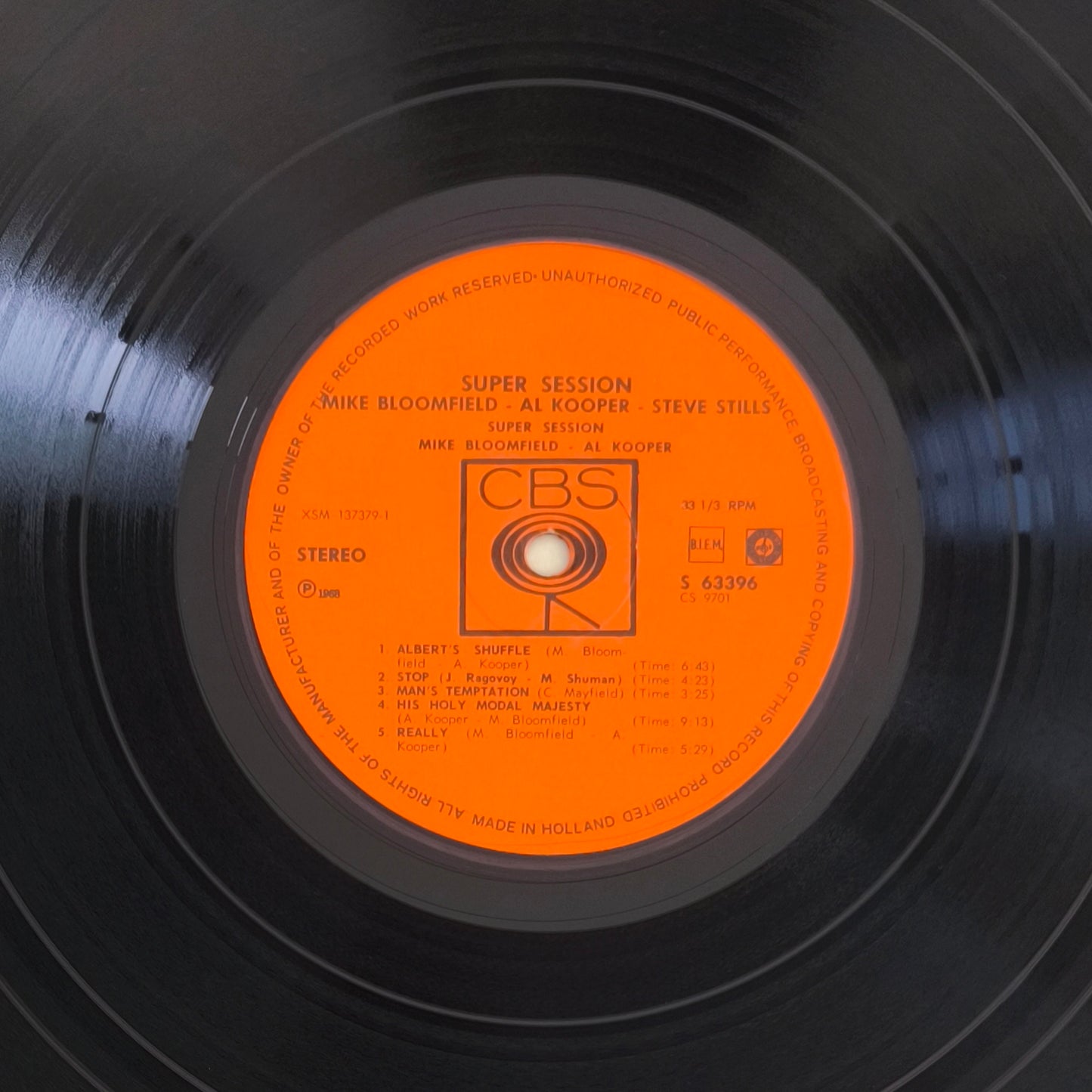 MIKE BLOOMFIELD / AL KOOPER / STEPHEN STILLS - Super Session
