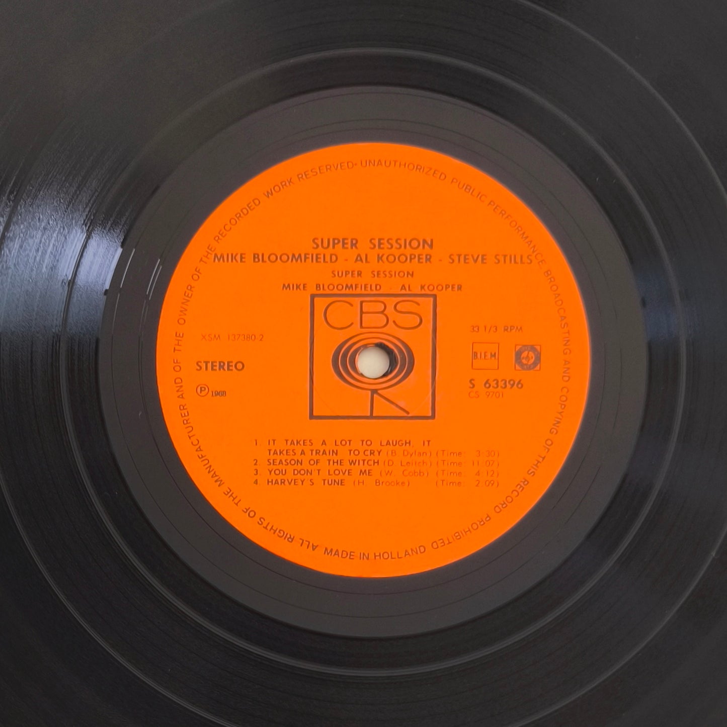 MIKE BLOOMFIELD / AL KOOPER / STEPHEN STILLS - Super Session