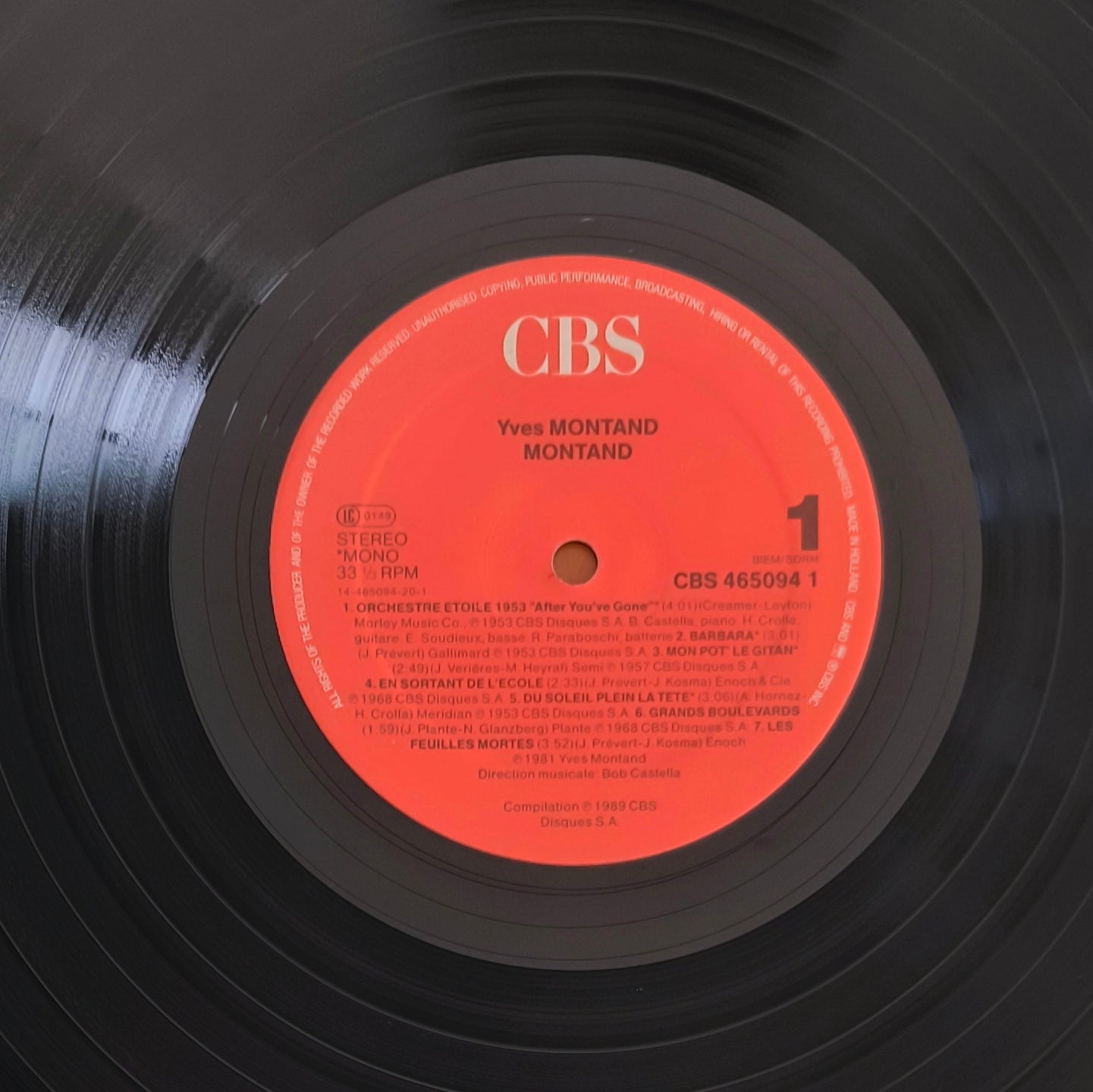YVES MONTAND - Montand
