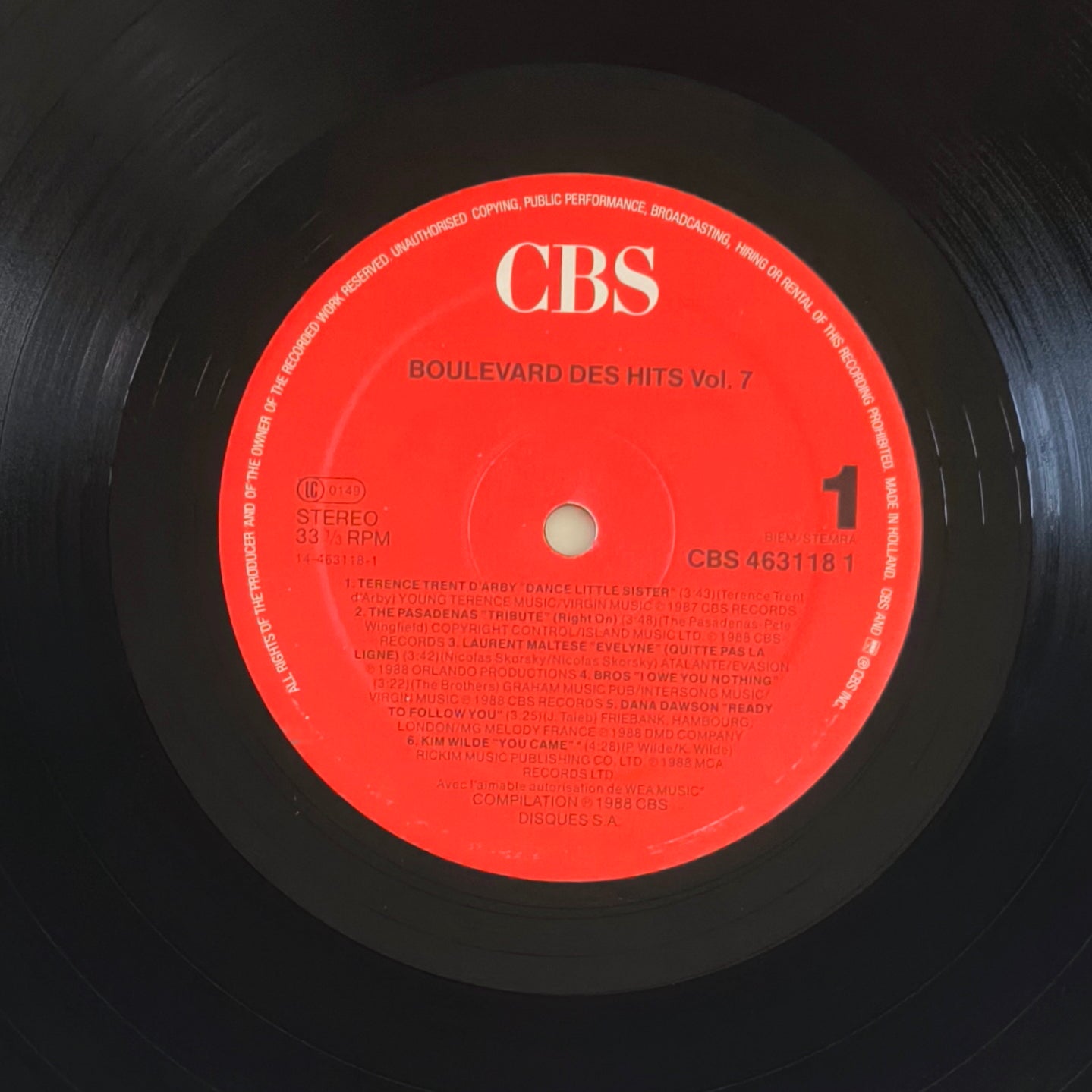 BOULEVARD DES HITS - Volume 7