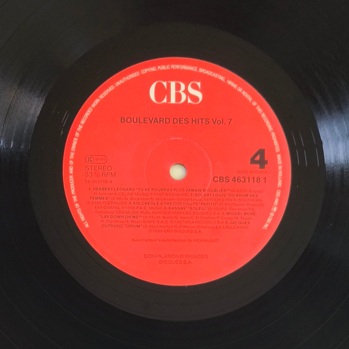 BOULEVARD DES HITS - Volume 7
