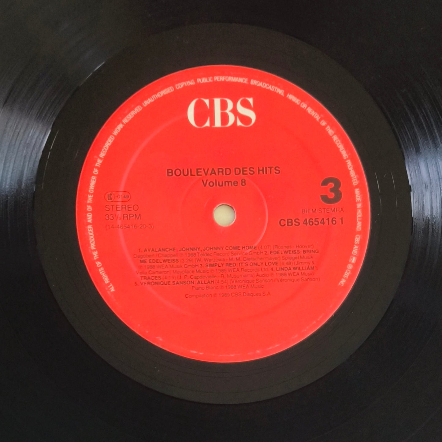 BOULEVARD DES HITS VOL. 8