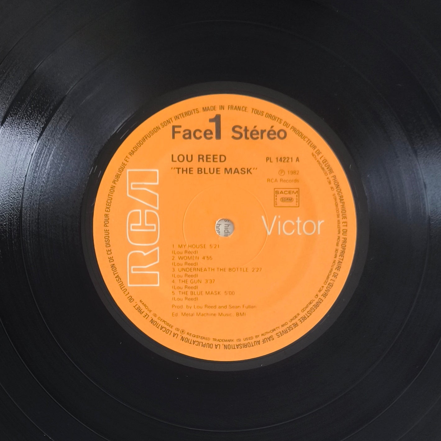 LOU REED - The Blue Mask