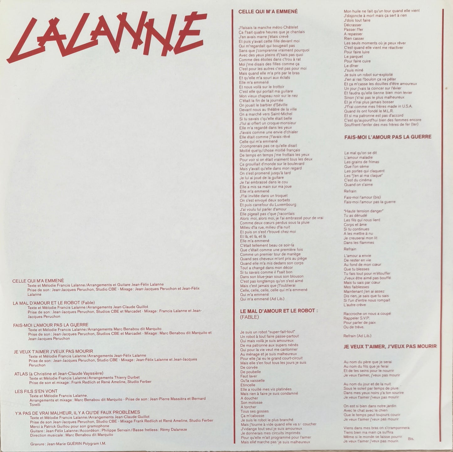 FRANCIS LALANNE - Lalanne