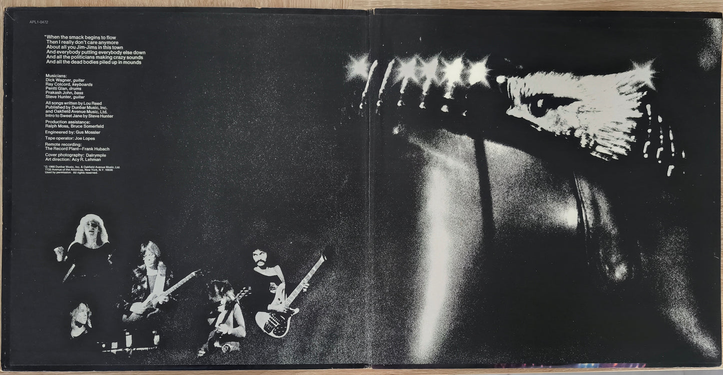LOU REED - Rock N Roll Animal (Pressage US)