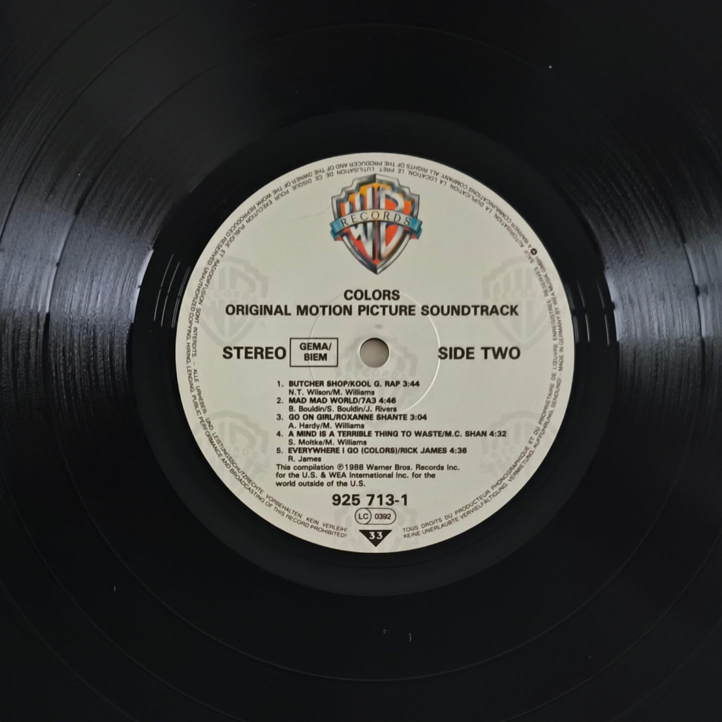 COLOURS - Original Motion Picture Soundtrack