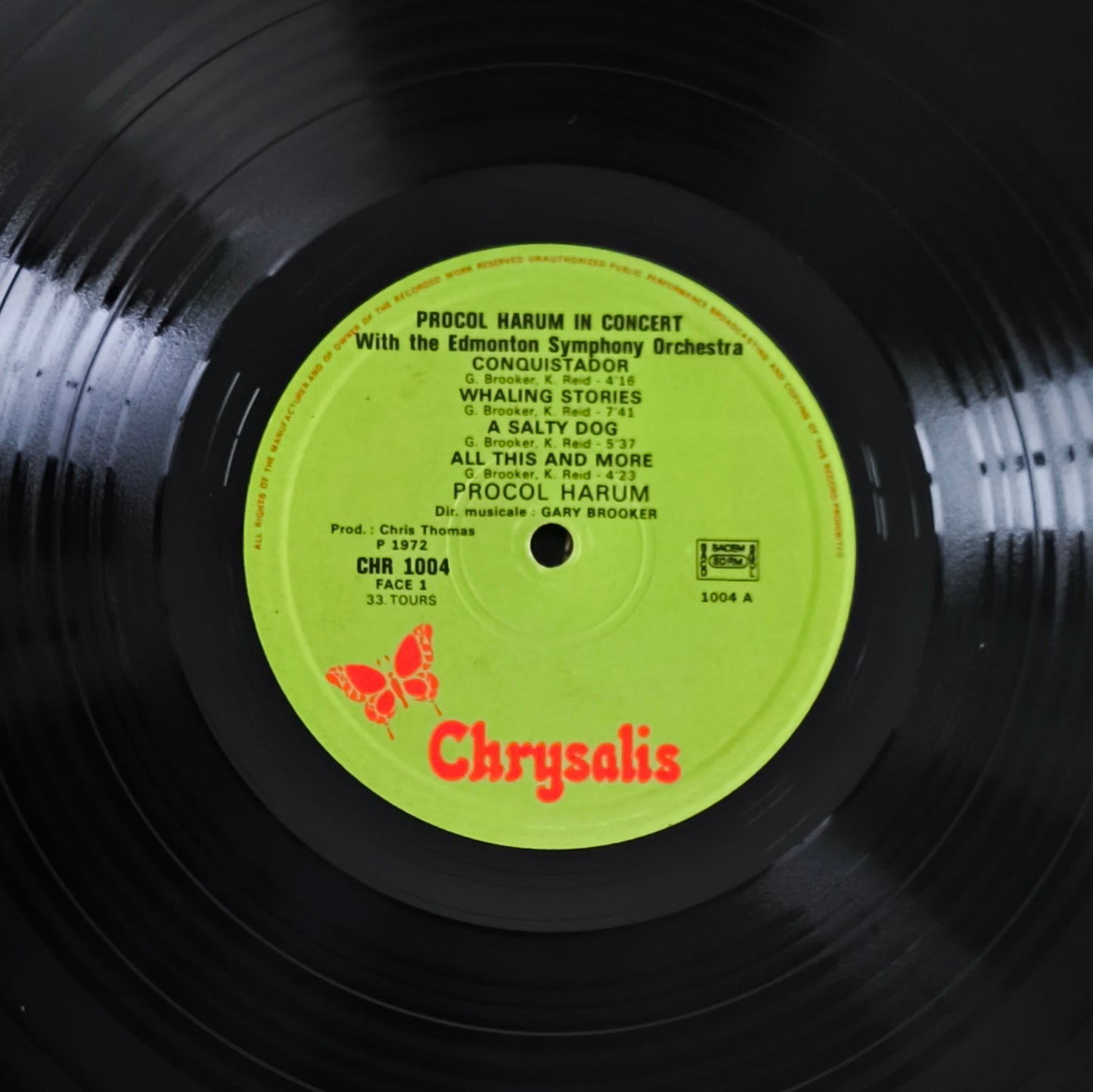 PROCOL HARUM IN CONCERT WITH THE EDMONTON SYMPHONY ORCHESTRA - Live