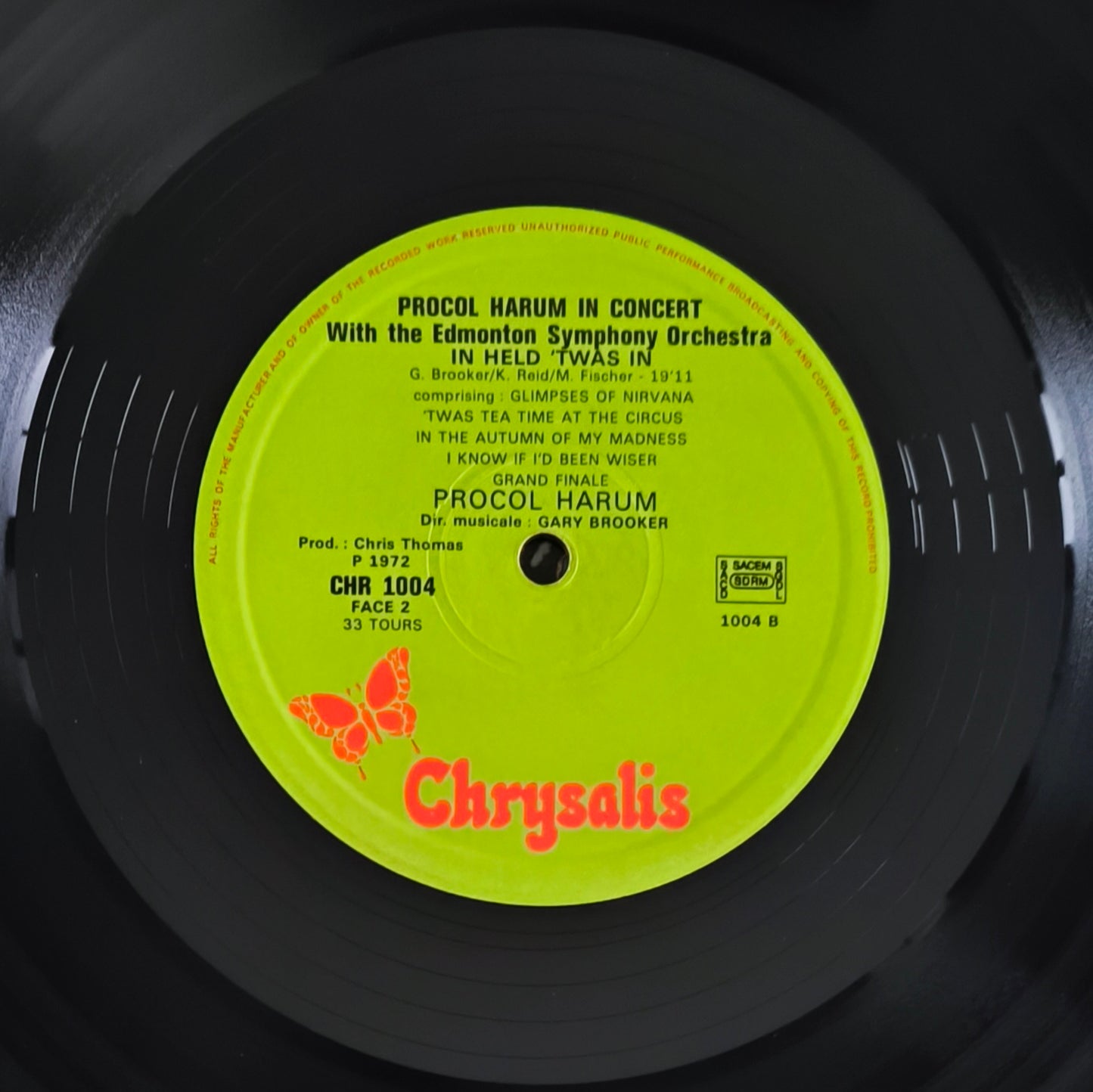 PROCOL HARUM IN CONCERT WITH THE EDMONTON SYMPHONY ORCHESTRA - Live
