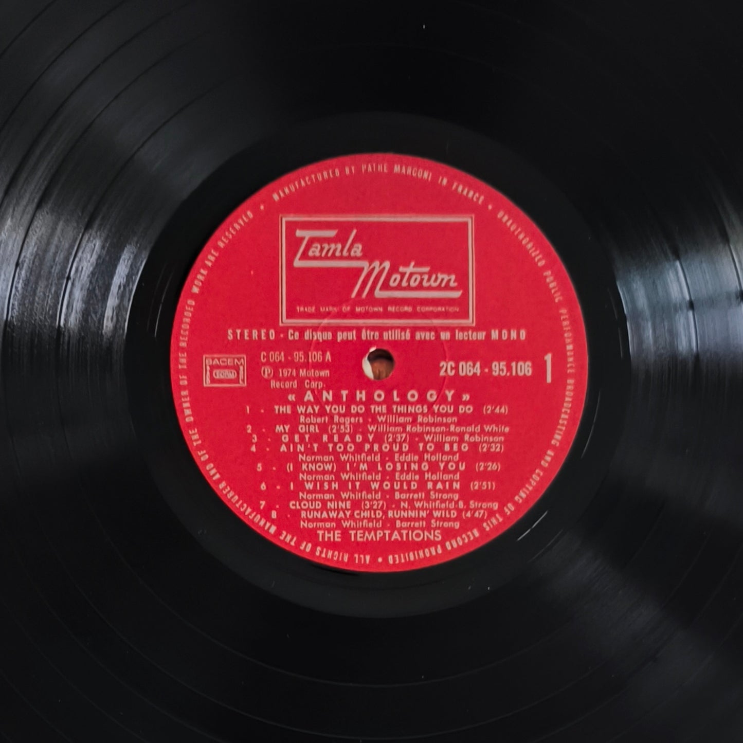THE TEMPTATIONS - Anthology
