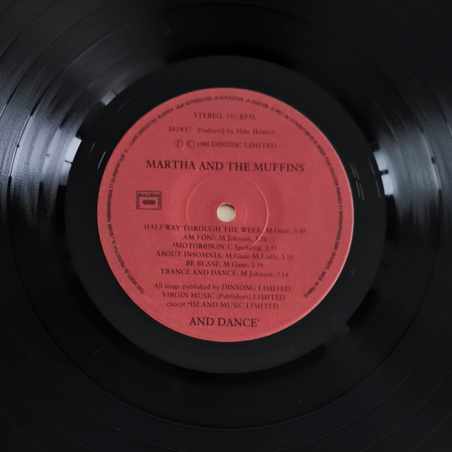 MARTHA AND THE MUFFINS - Trance And Dance