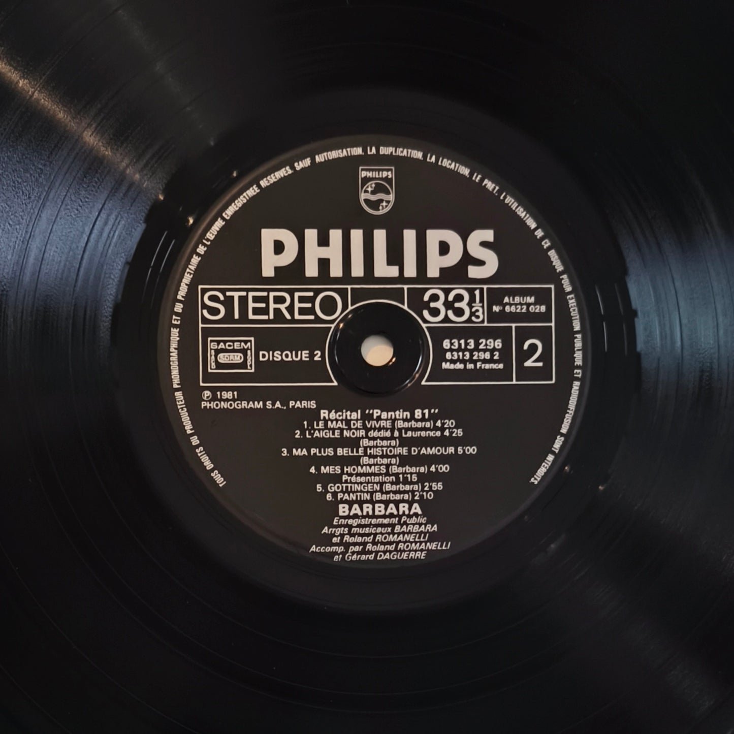 BARBARA - Récital "Pantin 81" - Enregistrement Public