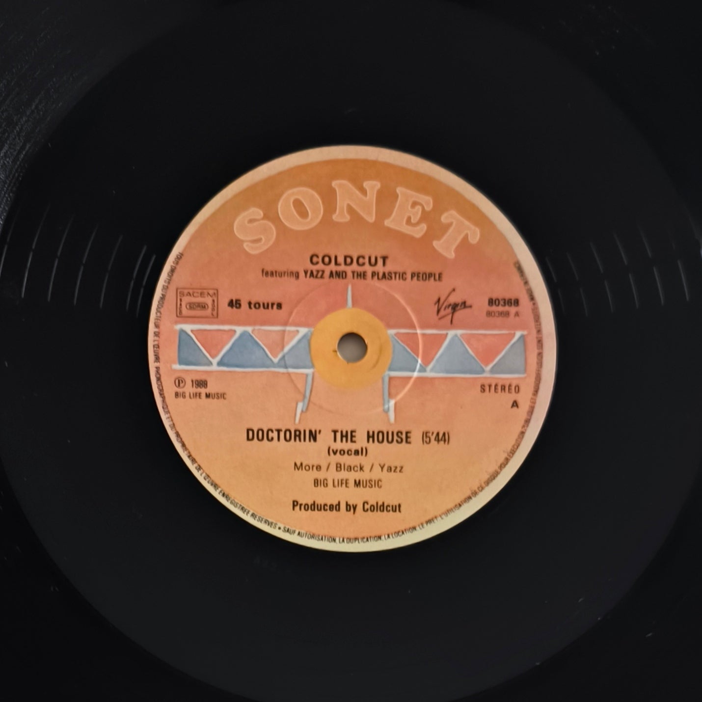 COLCUT Featuring YAZZ AND THE PLASTIC PEOPLE - Doctorin' The House