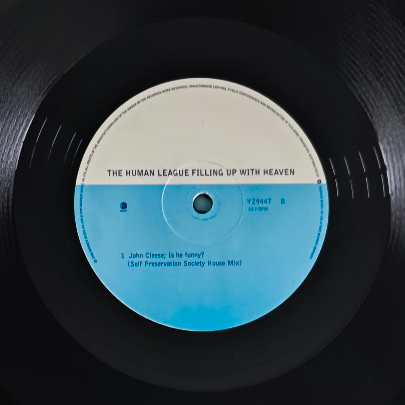 THE HUMAN LEAGUE - Filling Up With Heaven