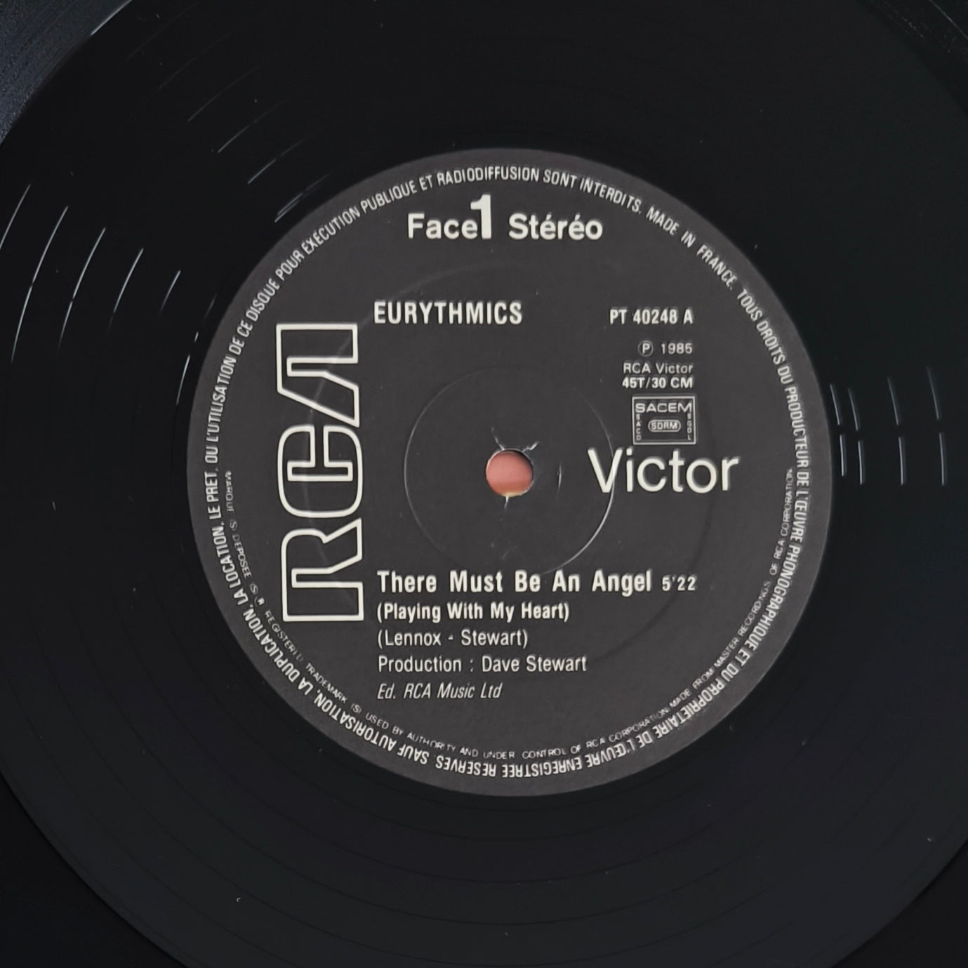 EURYTHMICS - There Must Be An Angel (Playing With My Heart)