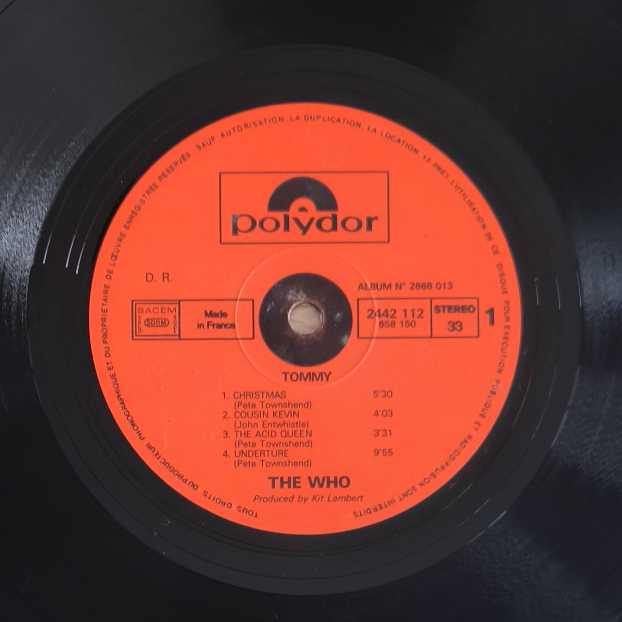 THE WHO - Tommy